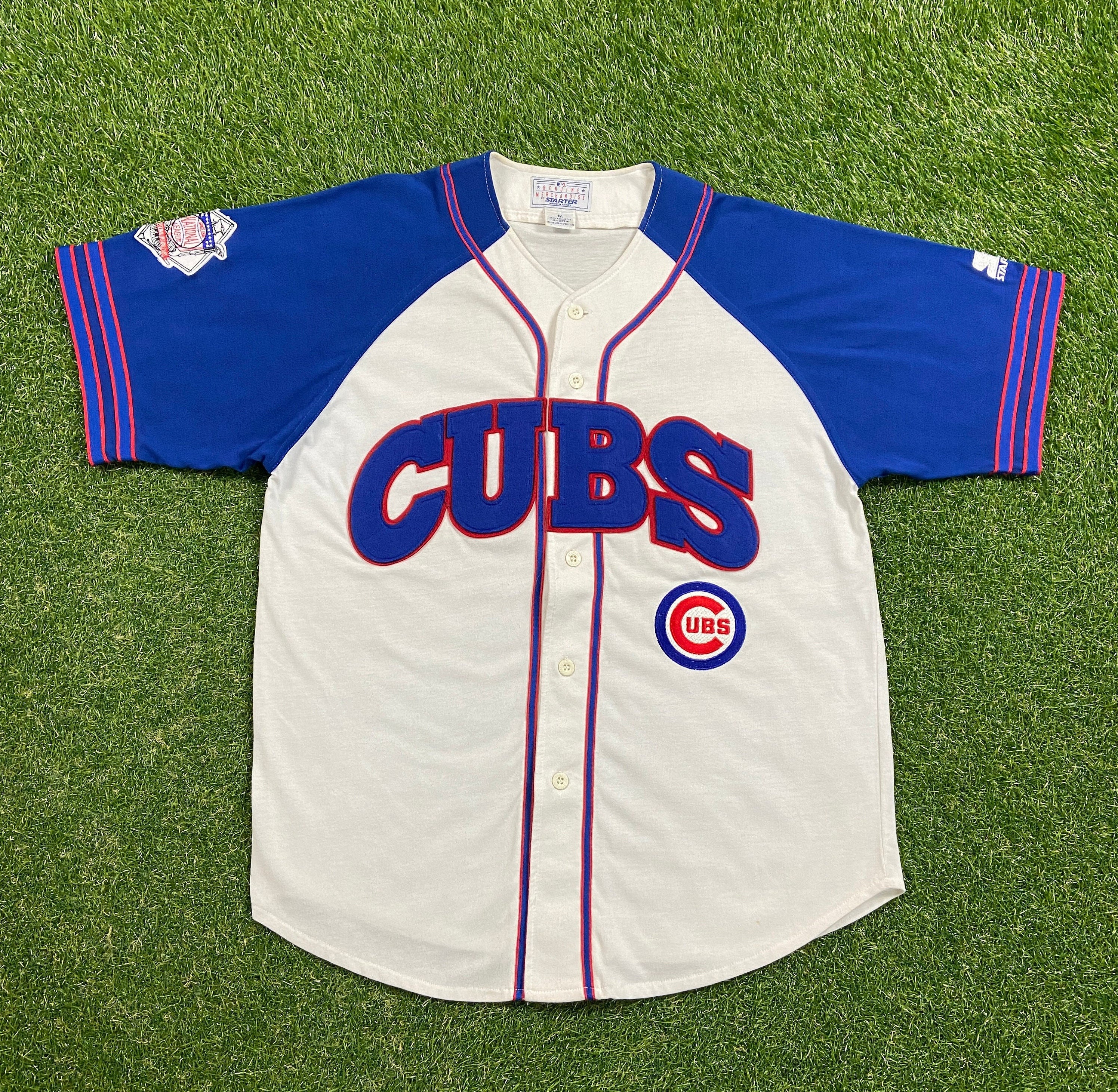 Vintage 90s Starter MLB Chicago Cubs Jersey Size XL MLB