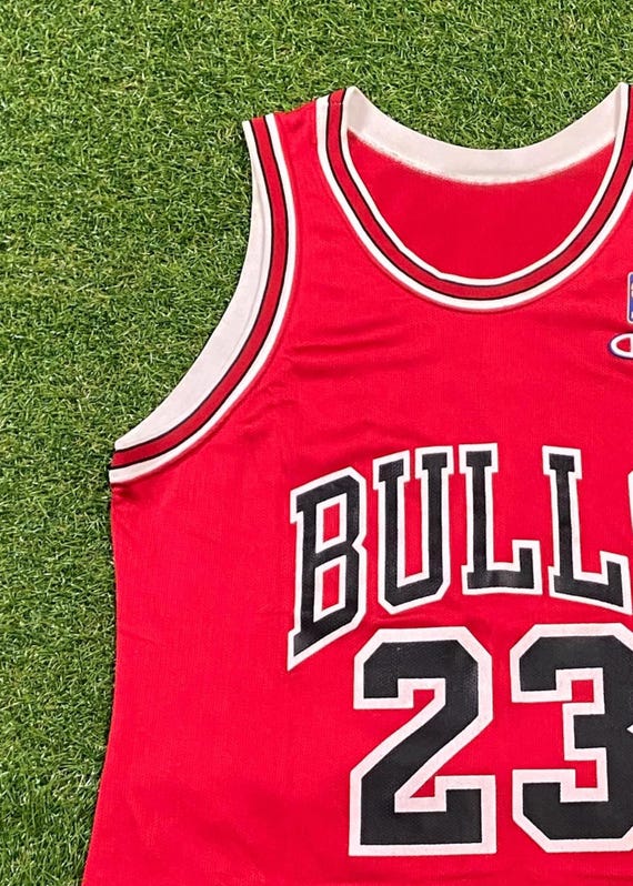 Vintage Chicago Bulls Michael Jordan #23 Jersey Champion Made USA