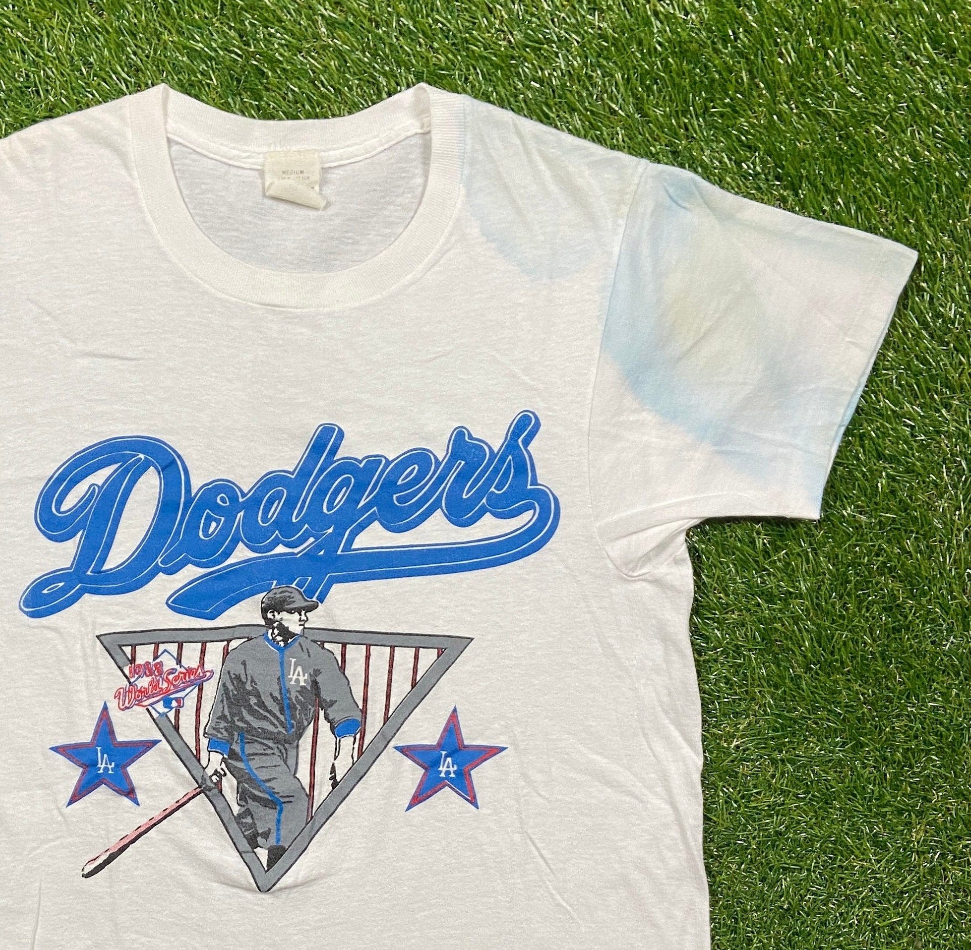 Vintage 1988 World Series Los Angeles Dodgers Oakland Athletics Shirt –  Yesterday's Attic