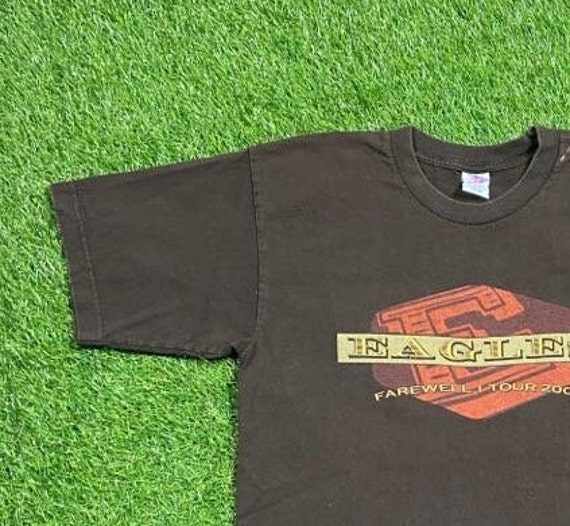 Vintage Eagles Farewell Tour 2003 T Shirt Tee Made USA Size Large