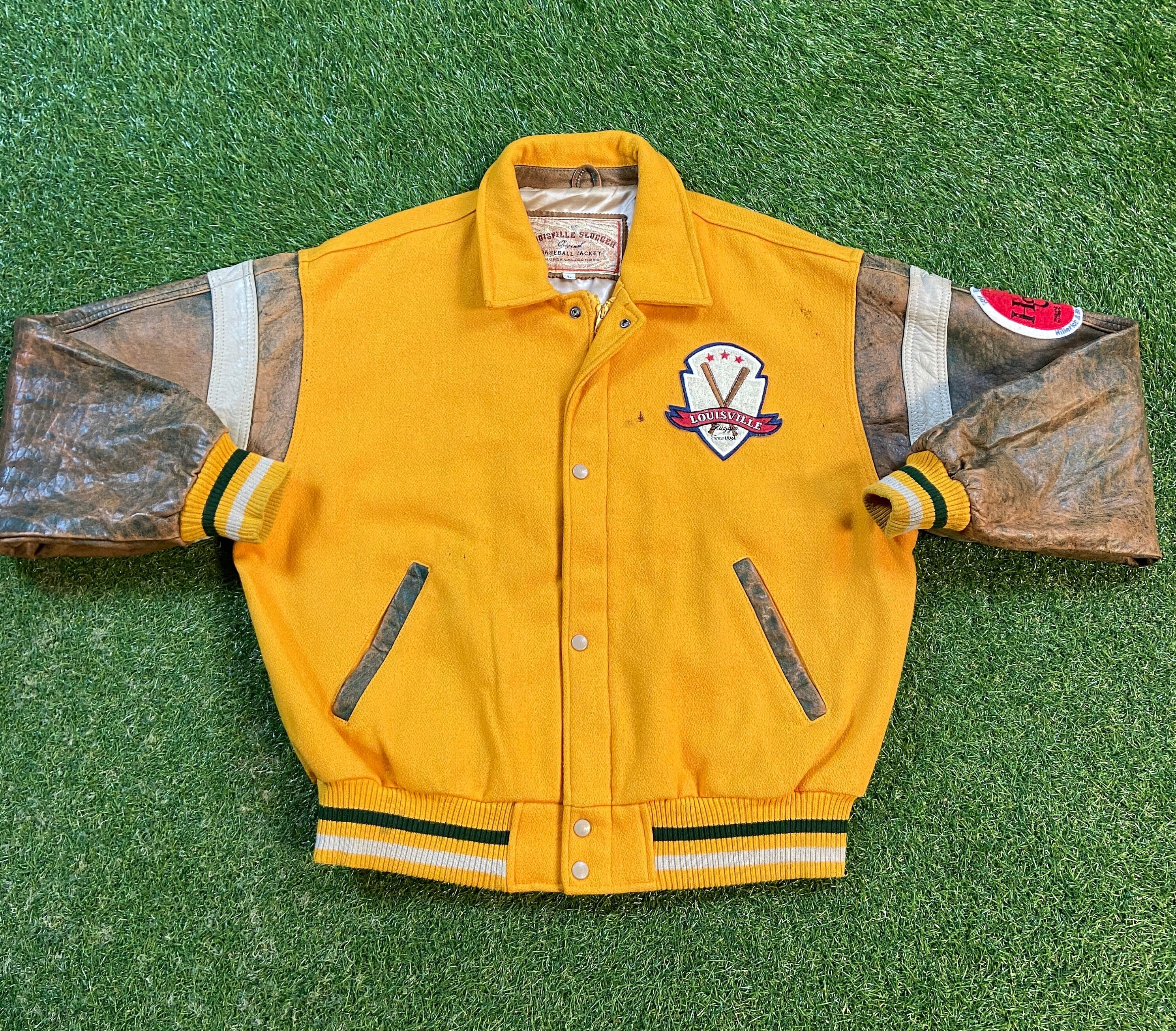 Vintage Louisville Slugger Varsity Jacket Size Large L -  India
