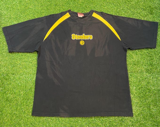 Vintage Pittsburgh Steelers T Shirt Tee Size XXL 2XL NFL Football Pennsylvania 1990s 90s