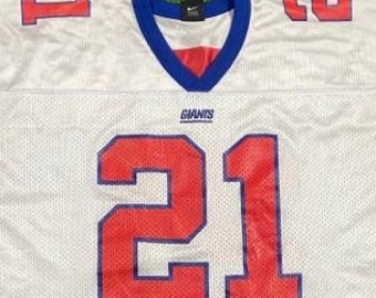 Vintage New York Giants Tiki Barber 21 Jersey Nike Team Size Xtra