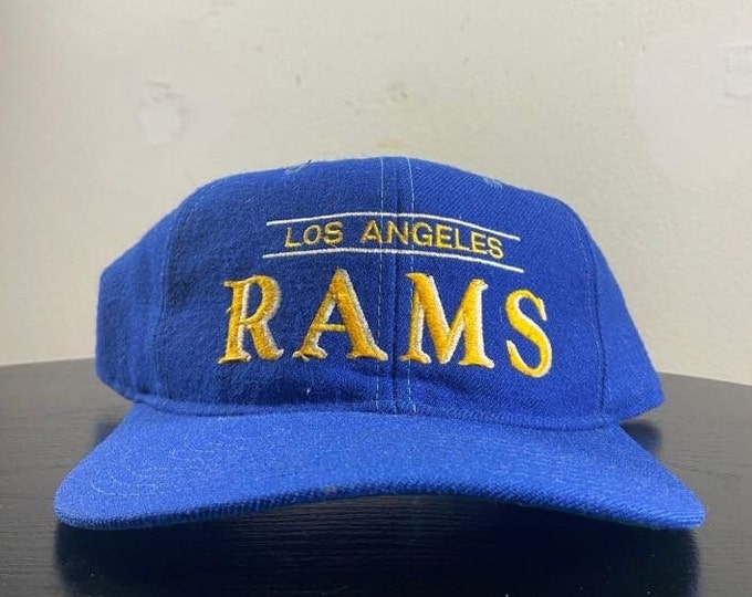 Vintage Los Angeles Rams Snapback Hat Starter OSFA NFL Football LA California St Louis 1990s 90s