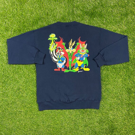 Vintage Looney Tunes Crewneck Sweatshirt Signal Sports Made - Etsy Canada