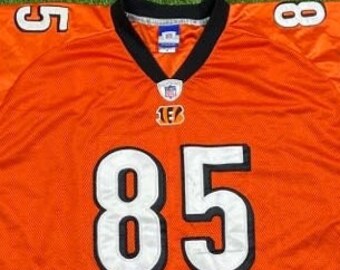 Vintage Cincinnati Bengals Chad Johnson #85 Jersey Reebok Size 60