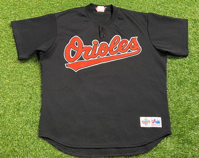 Vintage Baltimore Orioles Jersey Majestic Made USA Size Xtra Large XL MLB Baseball Classic Maryland Camden Yards 1990s 90s