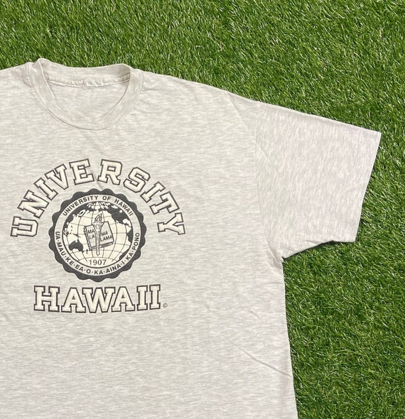 Vintage University of Hawaii T Shirt Tee Size Large L Rainbows