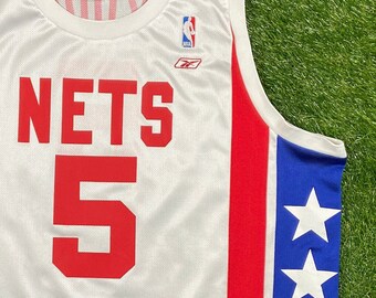 ウェア NBA NIKE 00's NETS #5 KIDD 2001-04 New Jersey Nets Kidd #5 Nike Swingman Home Jersey