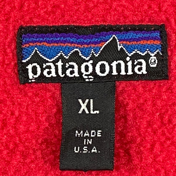 Vintage Patagonia Fleece Sweater Vest Made USA Size Xtra Large XL