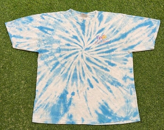 Vintage Epcot Flower and Garden Festival T Shirt Tee Size XXL 2XL Walt Disney World Magic Kingdom Classic Rare 00s