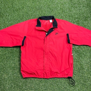 Vintage Nike Windbreaker Jacket Zip Up Jacket Sportswear Size Medium M Athletic Wear Classic 90s 1990s Light Rain Jacket Coat International
