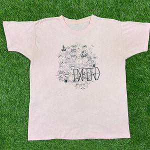 Vintage Oxford UMO It Can&#39;t Happen Here T Shirt Cartoon Drawn Graphic 1980s 80s Graphic