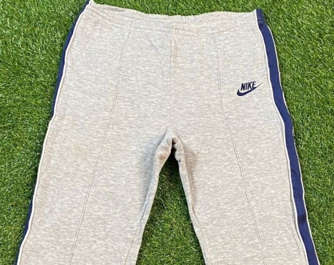 Vintage Nike Sweatpants Size Large L Classic Pants Just Do It! Original Swoosh Sportswear Warm Comfortable 1990s 90s