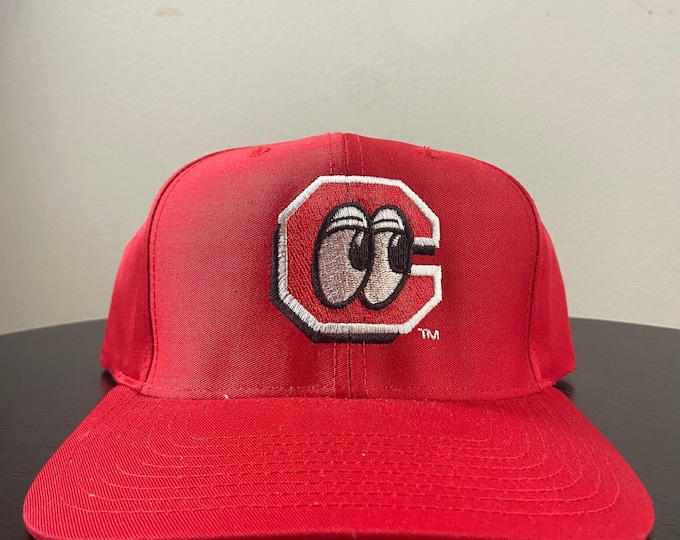 Vintage Vintage Chattanooga Lookouts Snapback Hat OSFA Tennessee Cincinnati Reds MLB Baseball Ohio