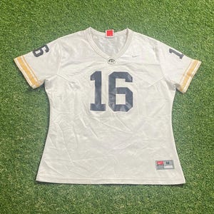 Vintage University of Iowa Hawkeyes Jersey Nike Size Youth Medium NCAA College Football 1990s 90s