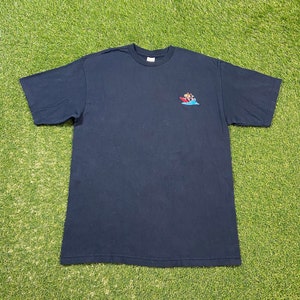 Camiseta vintage Chester Cheetah, tamanho GG (XXG), Cheetos Classic Potato Chips, Easy Being Cheesy Snacks, anos 90, Jet Ski.