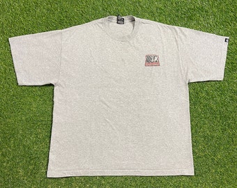 90s The Flint Stones Crimson Tide グレー Vintage 1994 Alabama Crimson Tide & Flintstones Basketball T-shirt