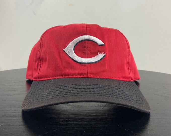 Vintage Cincinnati Reds Snapback Hat Outdoor Cap OSFA MLB Baseball Ken Griffey JR Ohio Cleveland 1990s 90s