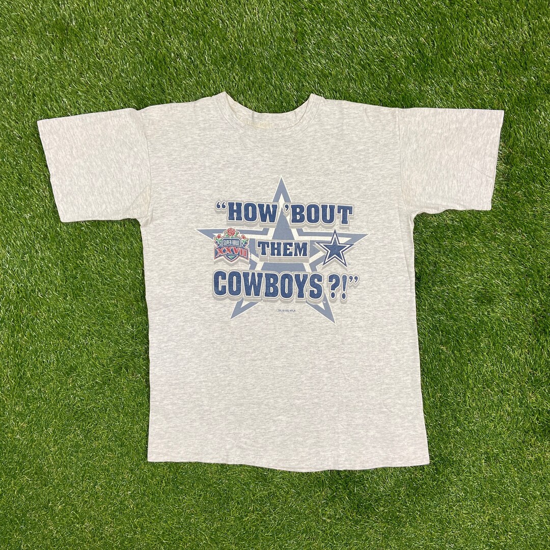 Vintage Dallas Cowboys How Bout Them Cowboys T Shirt Tee Salem ...
