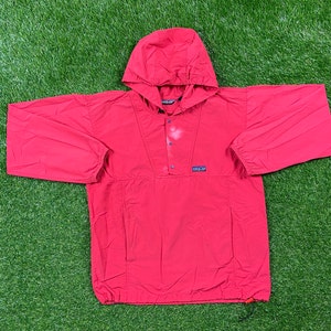 Vintage Patagonia Winter Athletic Jacket Hoodie Size Medium Made USA Warm Zipper Jacket Windbreaker 1990s Coat Puffy Hiking Coat Comfy Cozy