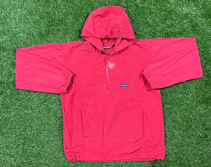 Vintage Patagonia Winter Athletic Jacket Hoodie Size Medium Made USA Warm Zipper Jacket Windbreaker 1990s Coat Puffy Hiking Coat Comfy Cozy