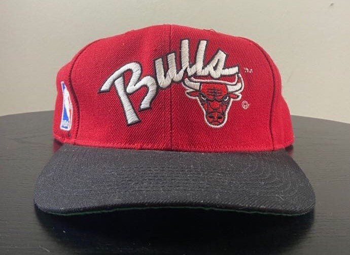 Vintage Chicago Bulls Fitted Hat Sports 