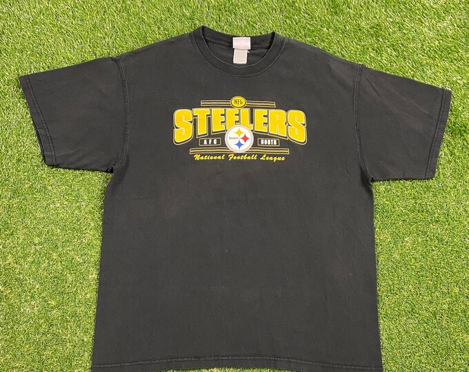 Vintage Pittsburgh Steelers T Shirt Tee Size Xtra Large XL NFL Football Pennsylvania 1990s 90s