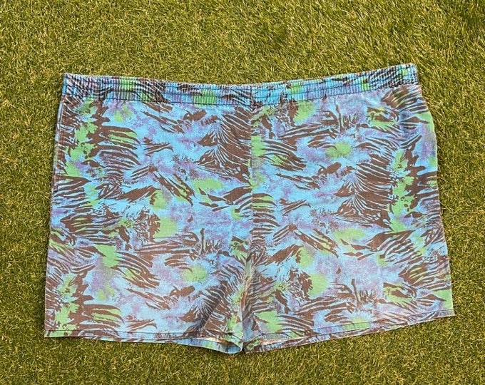 Vintage Trend Basics Swim Trunks Size XL / XXL Swimwear Surf Swimming 1990s 90s
