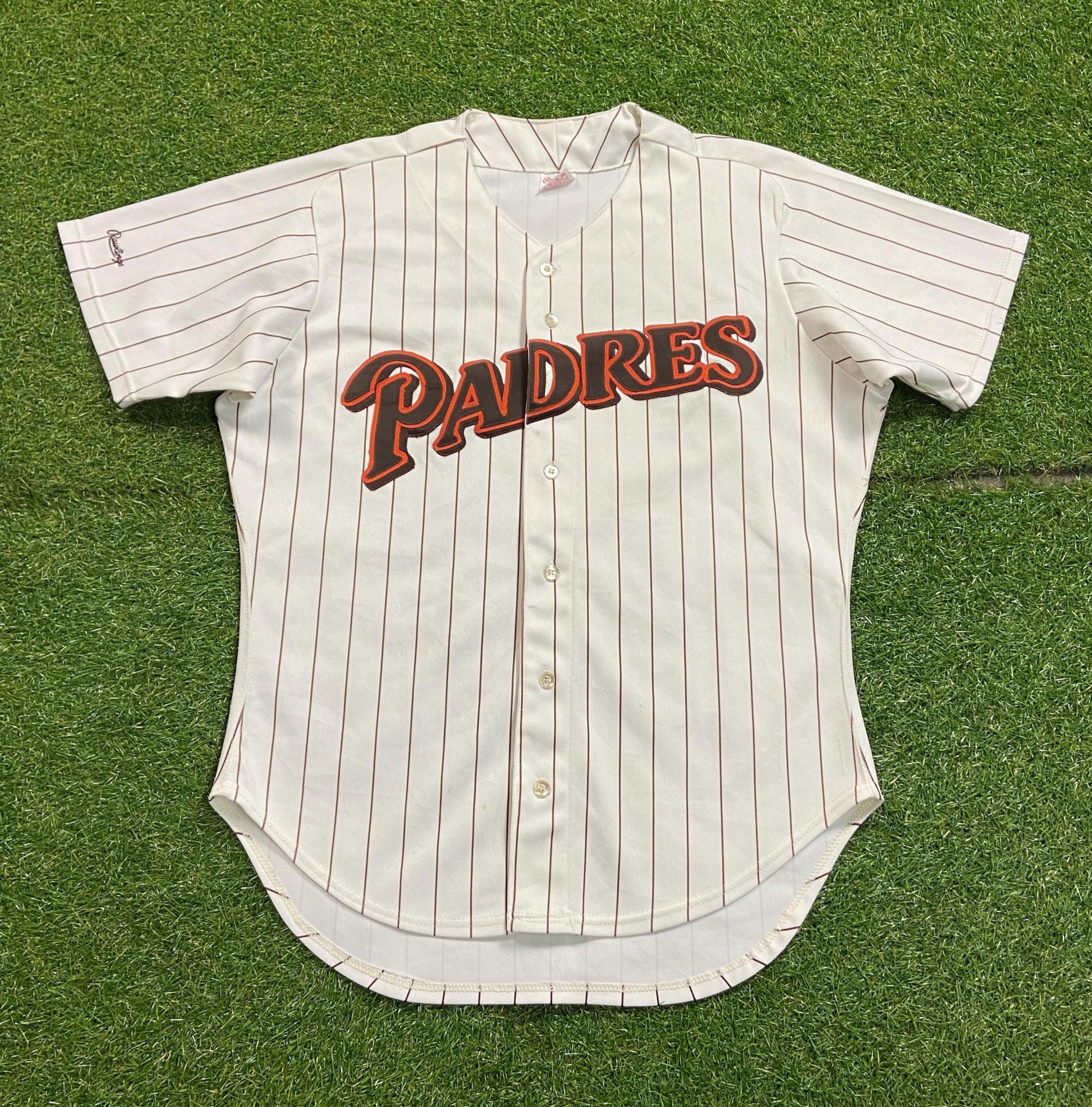 Vintage San Diego Padres Jersey Rawlings Made USA Size 46 MLB