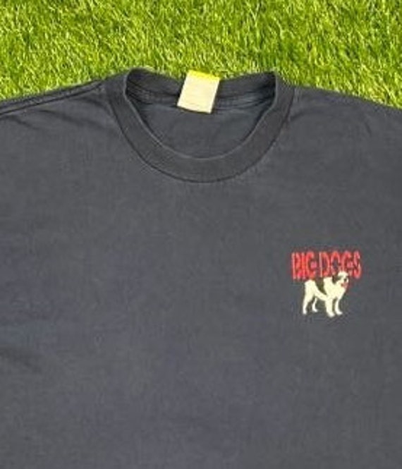Vintage Big Dogs T Shirt Tee Size Medium M Bad Dog At… Gem