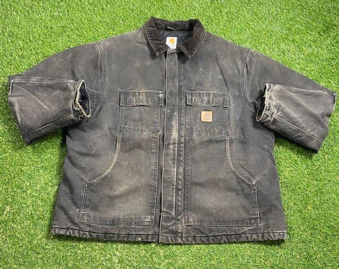 Vintage Carhartt Jacket Size XXL 2XL American Apparel  Warm Cozy Winter Comfy Hunting Hiking 1990s 90s