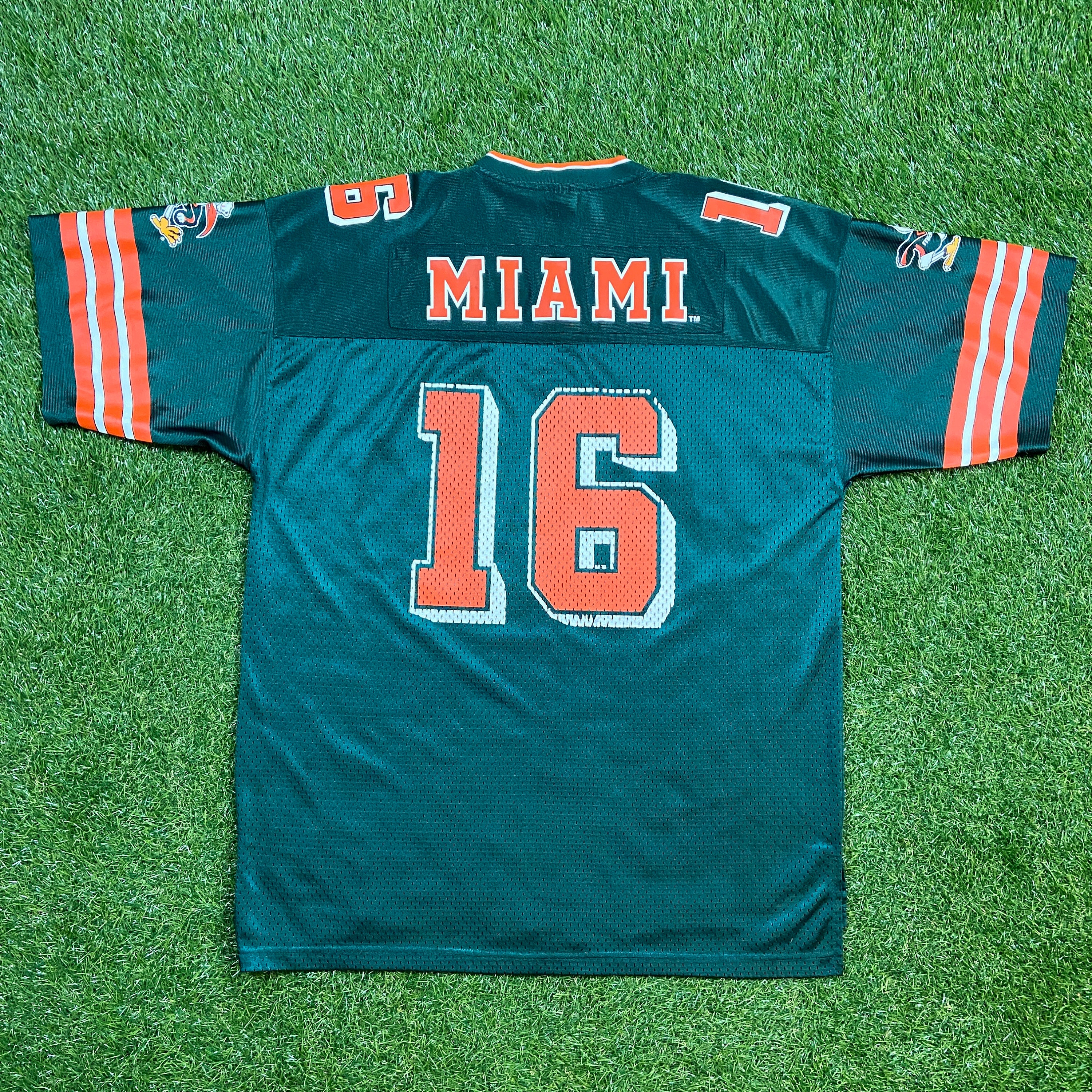 Men's University of Miami Hurricanes Football Jersey Adult Size