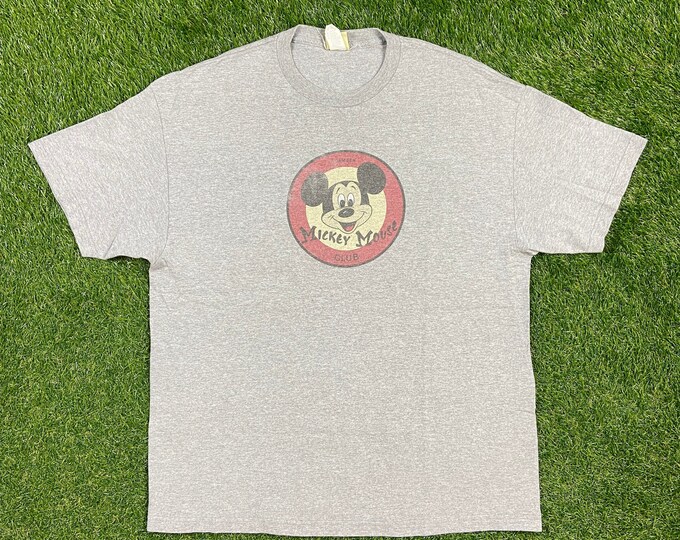 Vintage Mickey Mouse Club T Shirt Tee Mickey & Co Size XXL 2XL Walt Disney World WDW Disneyland Magic Kingdom
