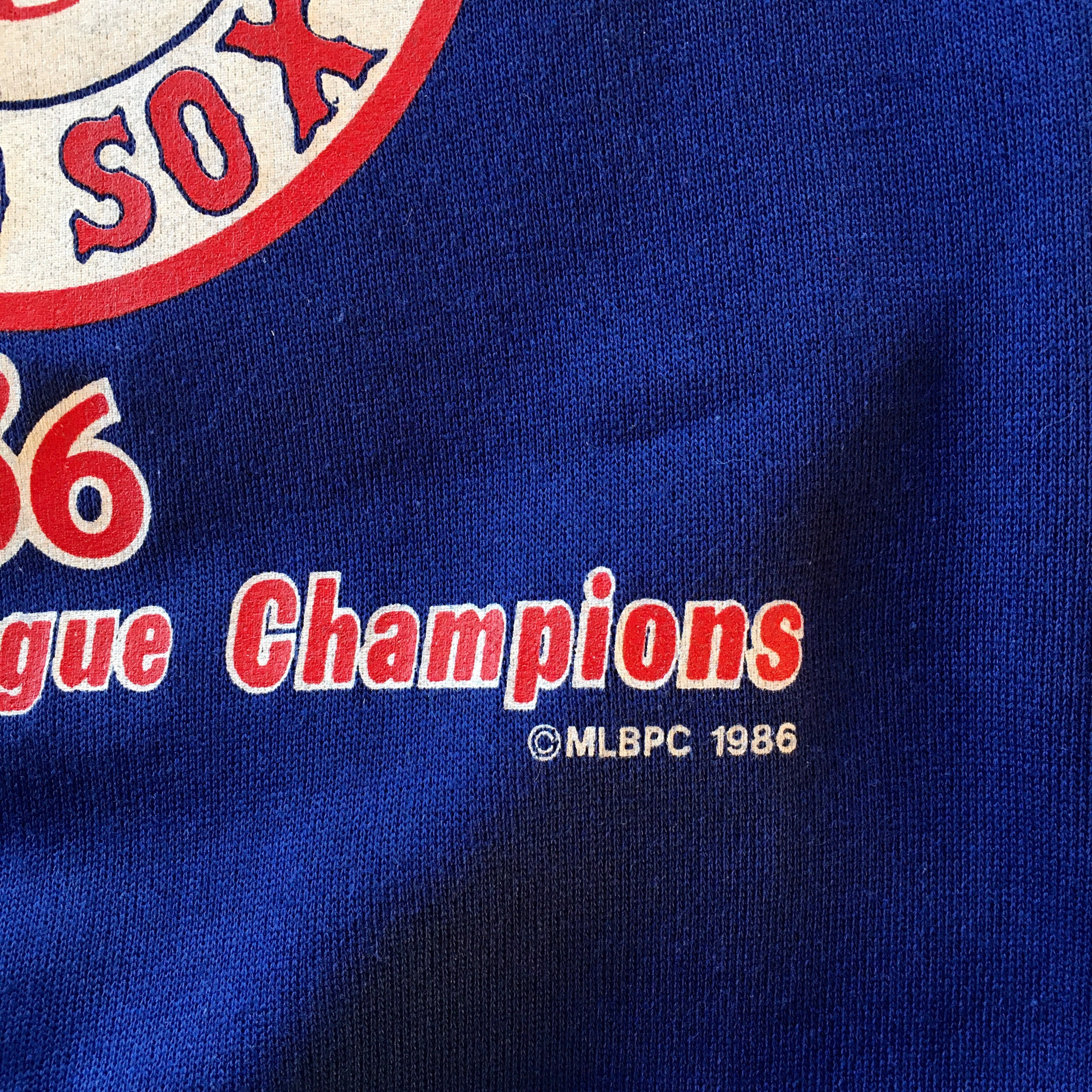 Buy Vintage Deadstock Boston Red Sox 1986 World Series T Shirt / Online in India