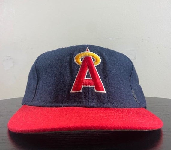 Vintage Anaheim Angels Fitted Hat New Era Made USA Si… - Gem