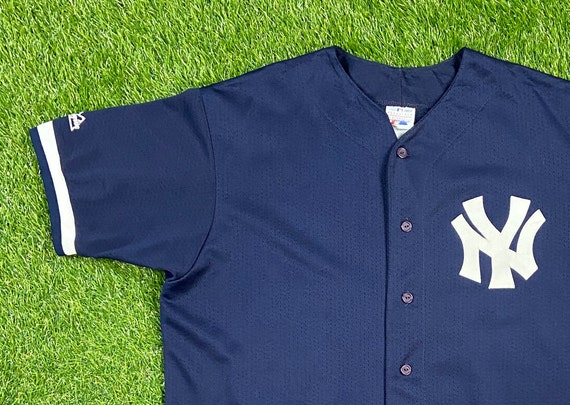 Vintage New York Yankees Baseball Jersey Majestic Made USA Size
