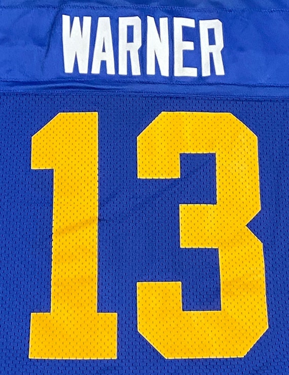 Rams Warner 13 シャツ ネイビー/ゴールド Rams Warner 13 シャツ ネイビー/ゴールド Kurt Warner St