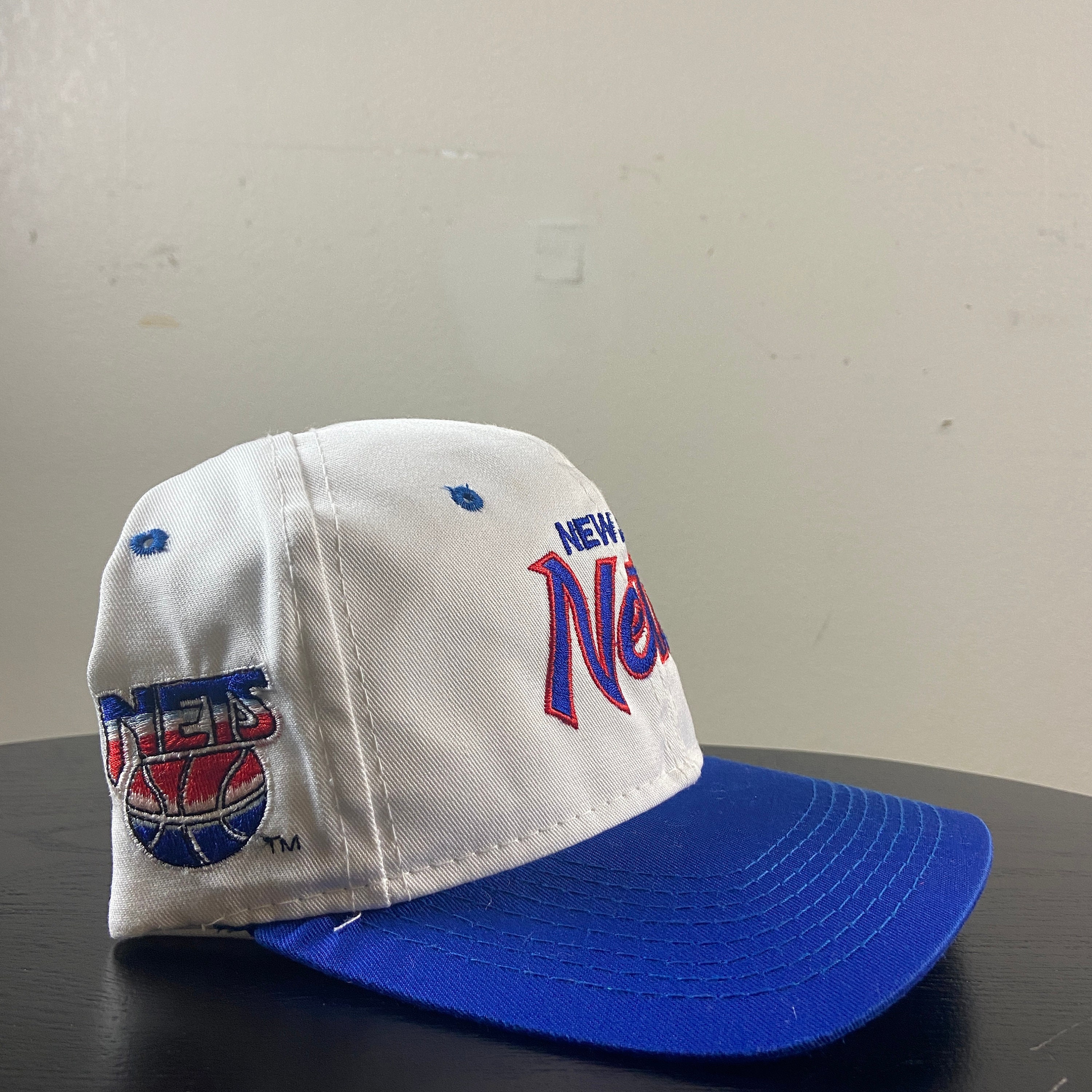 Vintage NBA New Jersey Nets Velcro Hat – Santiagosports