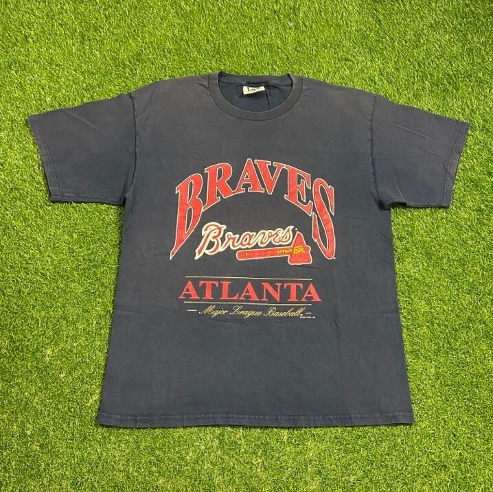 Vintage LEE Sport 90s Atlanta Braves Shirt - MLB Baseball (XXL)