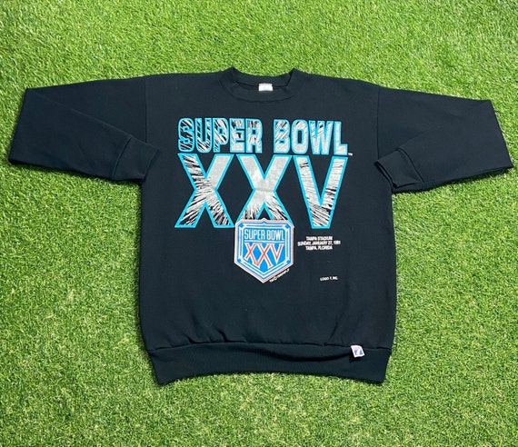 ヴィンテージ スーパーボウル XXV クルーネック スウェットシャツ 