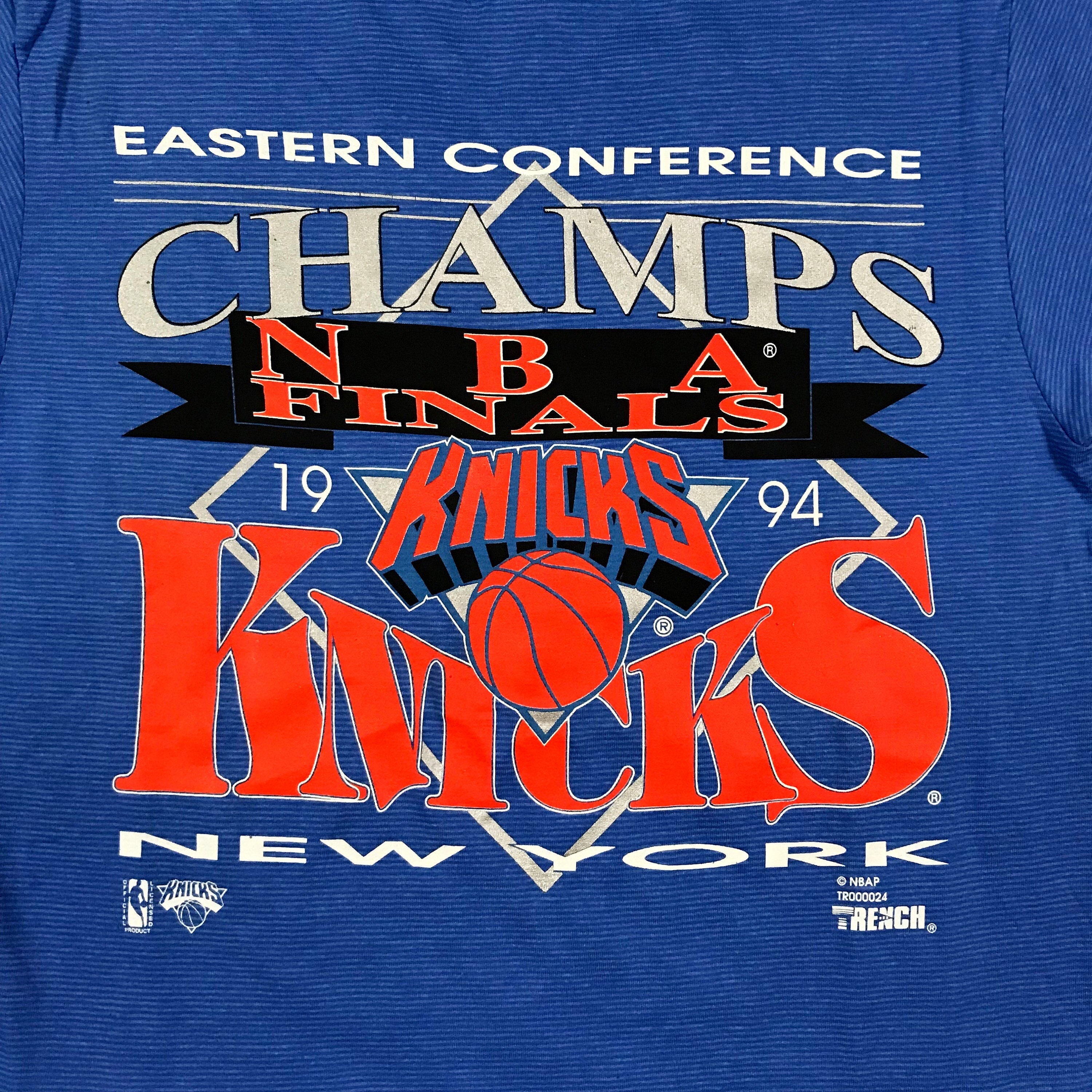 1994 NBA Finals NY Knicks ECF Champions Tee … What a - Depop