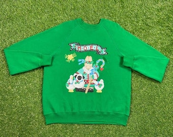 Ugly Noel Christmas Sweater Vintage Tacky Holiday Party Merry Women's Santa Classic Men's Xmas 90s 80s Knit Classic Size Xtra Large XL