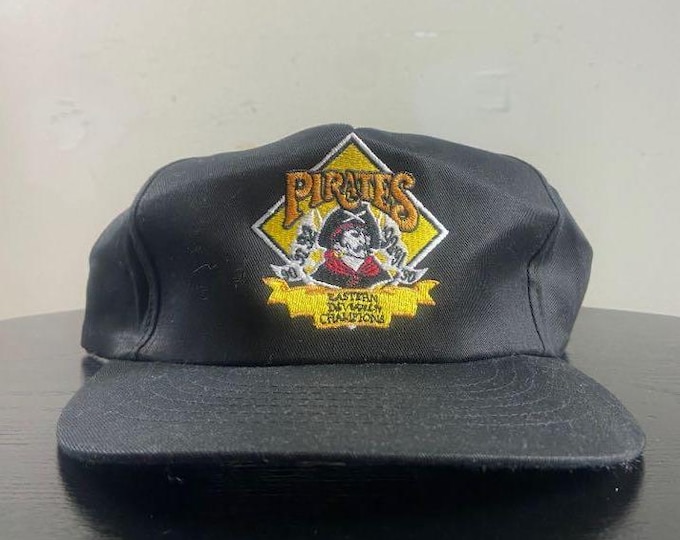 Vintage Pittsburg Pirates Snapback Hat OSFA MLB Baseball National League Pennsylvania Clemente Bond 1990s 90s