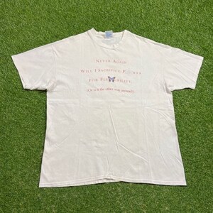 Vintage Compaq T Shirt Tee Made USA Size Xtra Large XL Microsoft Windows Bill Gates Computer Technology Program 1990s 90s