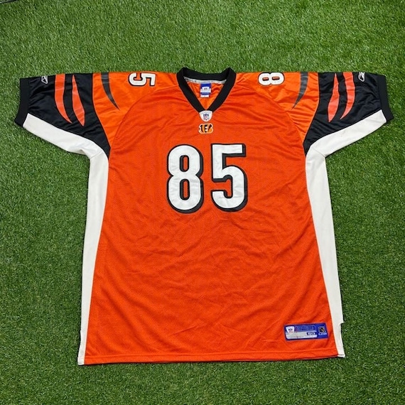 Vintage Cincinnati Bengals Chad Johnson #85 Jersey Reebok Size 60