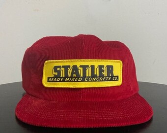 Casquette Trucker Vintage Lago Vista Ready Mix Concrete Texas - Années 80 - Neuf Sans étiquette