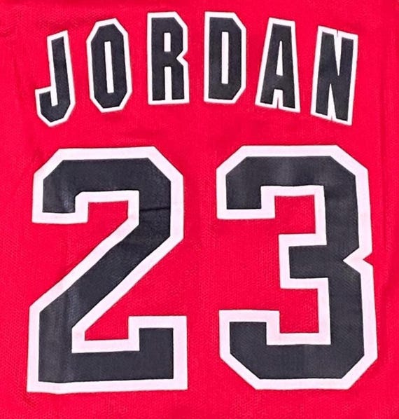 Vintage Chicago Bulls Michael Jordan #23 Jersey Champion Made USA