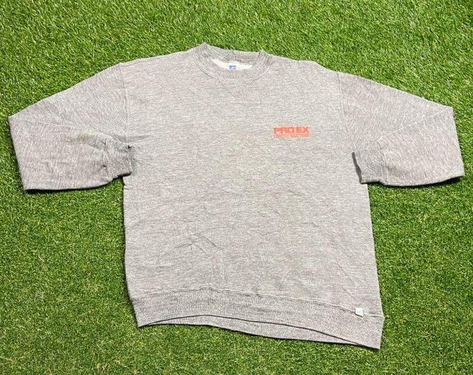 Vintage Pro Ex Photo Systems Crewneck Sweatshirt Size Large L Picture Film Camera Shake it like Polaroid Pull Over Oversized 1980s 80s