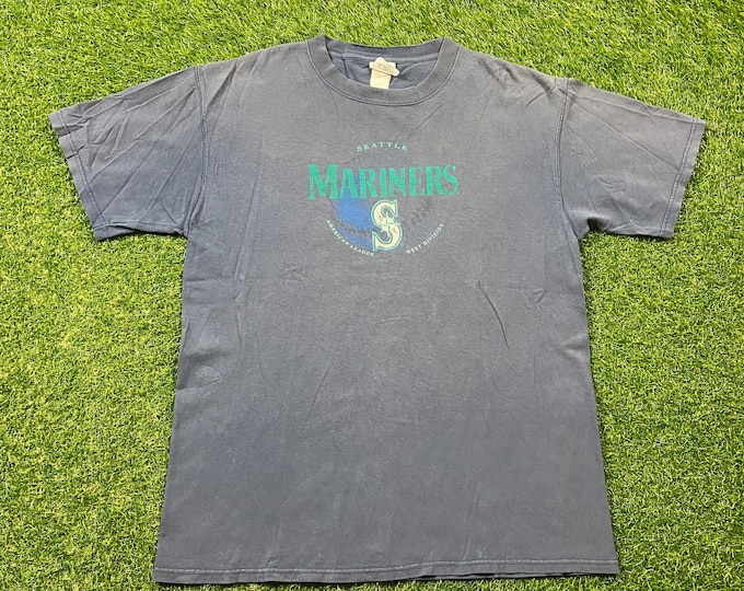Vintage Seattle Mariners T Shirt Tee CSA Size Xtra Large XL MLB Baseball Washington Griffey Jr 1990s 90s